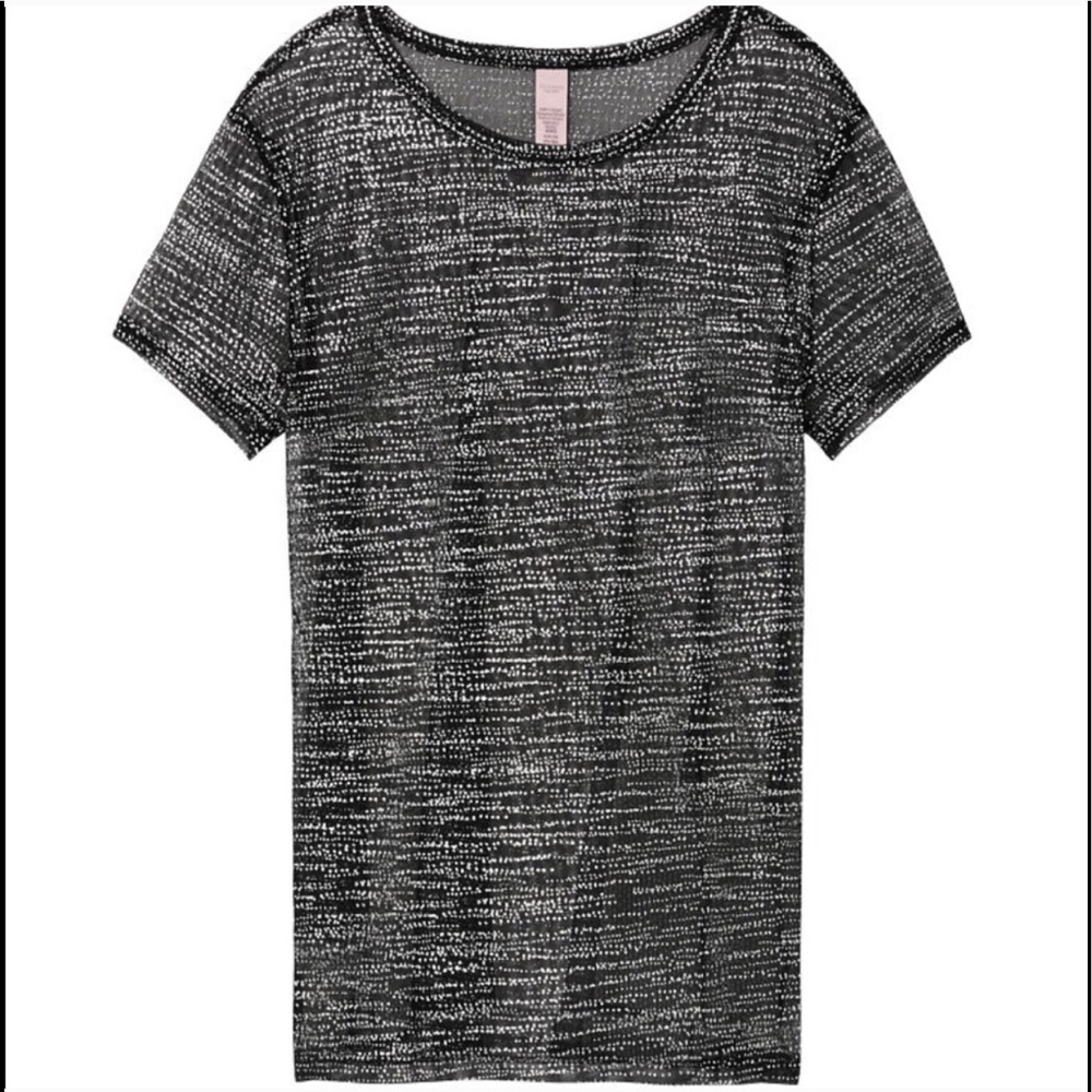 Sheer shine tee